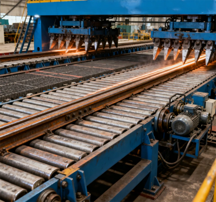 Pawl-Type Cooling Bed